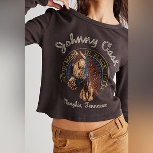 Daydreamer Johnny Cash Tennessee ‘71 Thermal Longsleeve Large